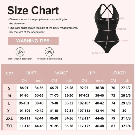 Halter Bodysuit Deep V Camisole Adjustable Strap Shapewear Top Tummy Control Women Sexy Thong Body Shaper Seamless Fajas 2025 - Image 6