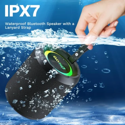 Ohayo X3 Upgraded Bluetooth Speaker, Portable Bluetooth Speaker 40W, Deep Bass,True Wireless Stereo Pairing, IPX7 Waterproof,Mic - Image 4