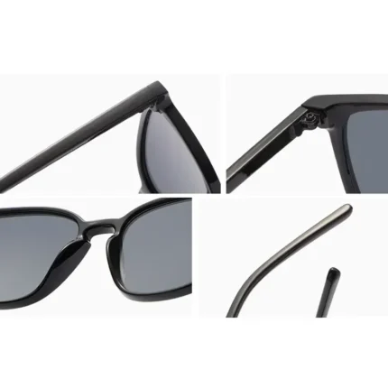 2025 Fashion Square Sunglasses Woman Retro Brand Designer Shades Sun Glasses Female Black Vintage Cat Eye Driving Oculos De Sol - Image 6