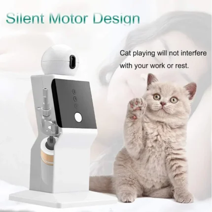 ATUBAN Cat Laser Toy Automatic,Random Moving Interactive Laser Cat Toy for Indoor Cats,Kittens,Dogs,Cat Red Dot Exercising Toy - Image 3