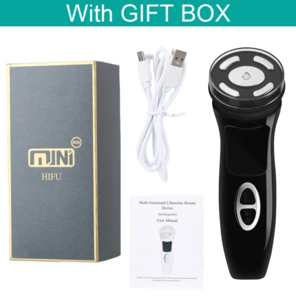 MINI HiFu 4.0 Rechargeable Ultrasound Thermal LED EMS Microcurrent Pulse Facail Lifting Skin Care Face Massage Beauty Device - Image 7
