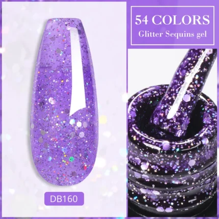 Mtssii 5ML Metallic Liner Painting Gel Chrome Gold Silver Mirror Nail Polish Super Bright Drawing Line French Nail Art Varnish - Image 38