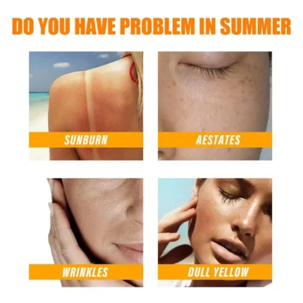 Sunscreen SPF 90 Sunblock Skin Protective Cream Oil-control Bleaching Face Moisturizer Sun Cream for Face Body Skincare - Image 3