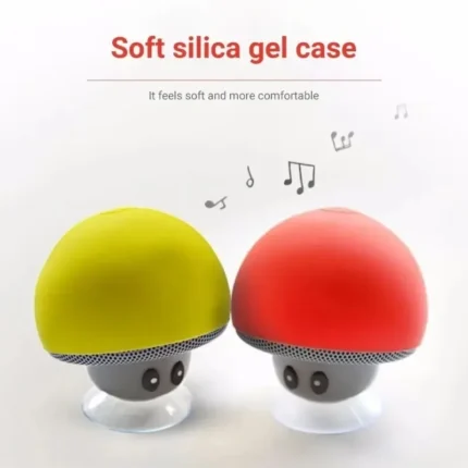 2024 Mini Bluetooth Mushroom Speaker Waterproof Can Be Used as a Mobile Phone Holder Suitable for Family Parties and Parties - Image 5