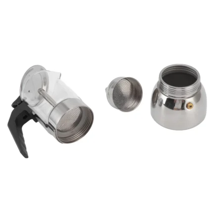 200/300ML Stainless Steel Moka Pot Caffe Machine Glass Espresso Coffee Makers Latte Percolator Stove Top Moka Coffee Maker - Image 5