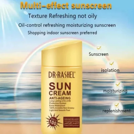 SPF100+++ Suncream Anti-aging Long Lasting Anti UVA UVB Protection Waterproof Non Greasy Sun Block Skin Care Products - Image 5