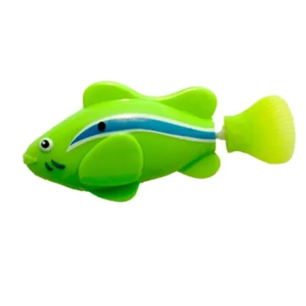 Cat Toy LED Inductive Interactive Swimming Robot Fish Toys Glowing Electric Fishs Stimulate Kitten Hunting Instinct Pet Products - Image 14