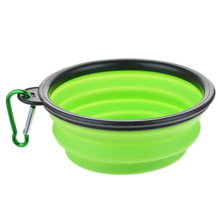 350/1000ml Large Collapsible Dog Pet Folding Silicone Bowl Outdoor Travel Portable Puppy Food Container Feeder Dish Bowl - Image 7