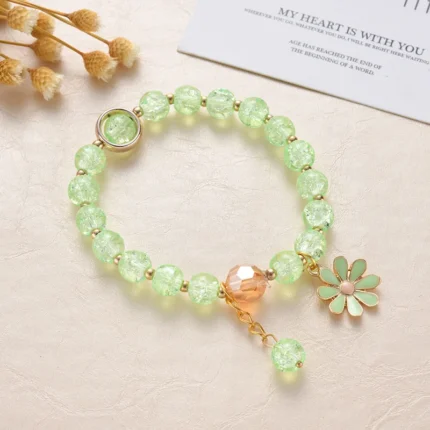 Makersland Cute Popcorn beads Bracelet Friendship Glass Bracelets For Girls Star Moon Cloud Flower Jewelry Accessories Wholesale - Image 26