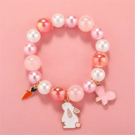 Makersland Cute Popcorn beads Bracelet Friendship Glass Bracelets For Girls Star Moon Cloud Flower Jewelry Accessories Wholesale - Image 81