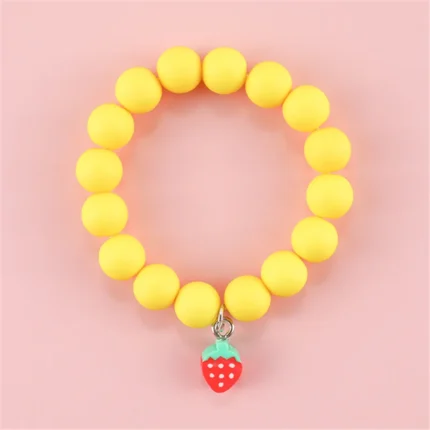 Makersland Cute Popcorn beads Bracelet Friendship Glass Bracelets For Girls Star Moon Cloud Flower Jewelry Accessories Wholesale - Image 10