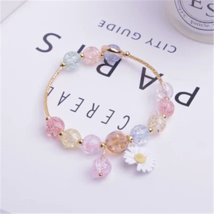 Makersland Cute Popcorn beads Bracelet Friendship Glass Bracelets For Girls Star Moon Cloud Flower Jewelry Accessories Wholesale - Image 36