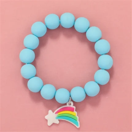 Makersland Cute Popcorn beads Bracelet Friendship Glass Bracelets For Girls Star Moon Cloud Flower Jewelry Accessories Wholesale - Image 34