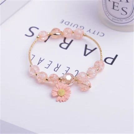 Makersland Cute Popcorn beads Bracelet Friendship Glass Bracelets For Girls Star Moon Cloud Flower Jewelry Accessories Wholesale - Image 35