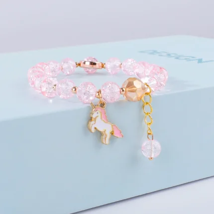 Makersland Cute Popcorn beads Bracelet Friendship Glass Bracelets For Girls Star Moon Cloud Flower Jewelry Accessories Wholesale - Image 9