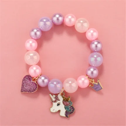 Makersland Cute Popcorn beads Bracelet Friendship Glass Bracelets For Girls Star Moon Cloud Flower Jewelry Accessories Wholesale - Image 29