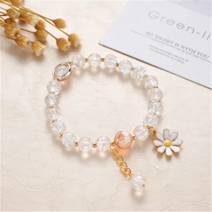Makersland Cute Popcorn beads Bracelet Friendship Glass Bracelets For Girls Star Moon Cloud Flower Jewelry Accessories Wholesale - Image 62