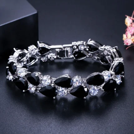Pera Luxury CZ Green Cubic Zirconia Stone Large Women Charm Bangle Bracelets Bridal Jewelry Accessories for Bridesmaids B029 - Image 28