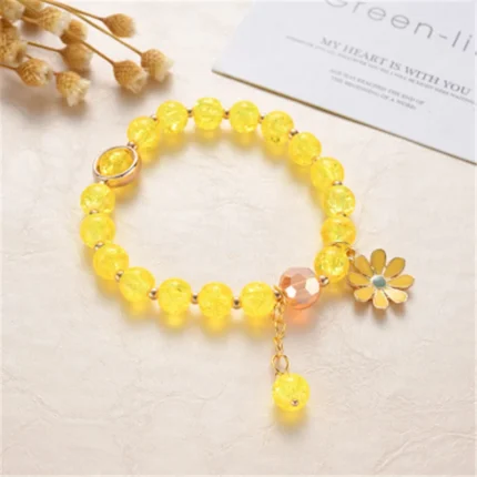 Makersland Cute Popcorn beads Bracelet Friendship Glass Bracelets For Girls Star Moon Cloud Flower Jewelry Accessories Wholesale - Image 63