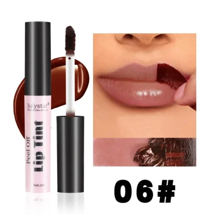 6 Colors Liquid Lipstick Peel Off Waterproof Longlasting LipGloss Mask Moisturizer Tear Pull Lip Lint Cosmetic Maquillage Makeup - Image 11