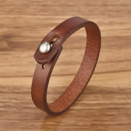 Jiayiqi Vintage Genuine Leather Wrap Cord Cuff Bracelet For Hand Wrist Wristband Men Woman Punk Bangle Couple Jewelry Gift - Image 36