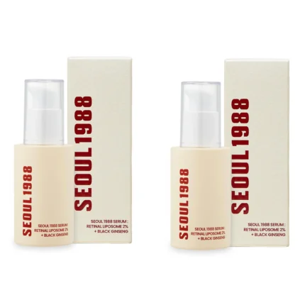 Korean 1988 Retinol Face Care Serum,Black Ginseng Niacinamide Vitamin C Moisturizing Firming Ampoule,Anti Aging Wrinkle Skincare - Image 11