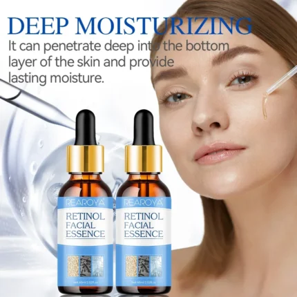 60ml Retinol Serum For Shrinking Pores Anti-aging Brightening Moisturizing Essence Firming And Repairing Skincare Product - Image 4