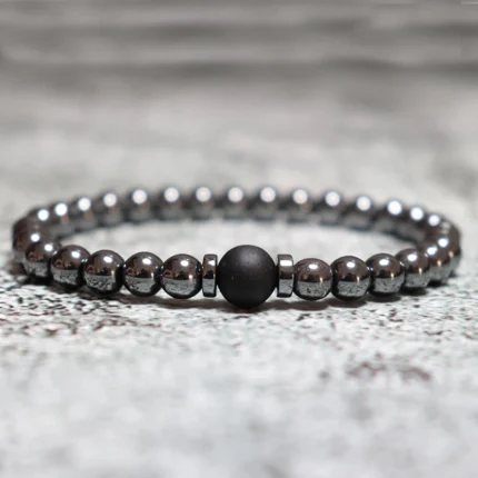 New In Unique Men Bracelet Set Luxury Black Zirconia Braclet Homme Natural Lava Tiger Eyes Stone Braslet Beaded Accessories Gift - Image 14