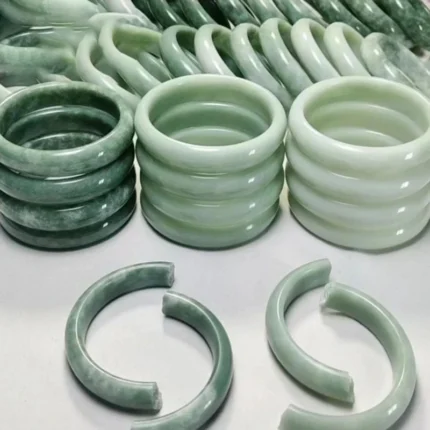 Real Jade Natural Ice Green Jade Bracelet Original Certified Luxury Bracelet For Women Wholesale Gifts Girlfriends - Image 6