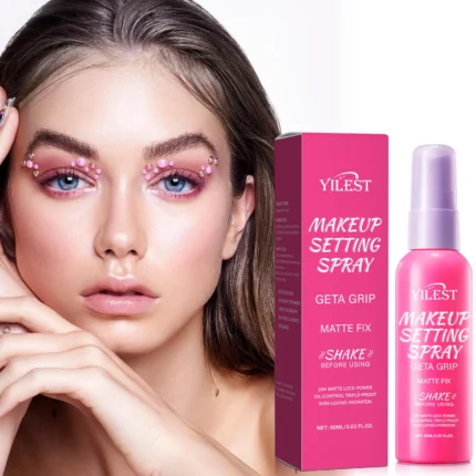 Matte Waterproof Setting Spray Glossy Matte Base Makeup Control Oil Non-Sticky Waterproof Long Lasting Make-up Fixer Spray - Image 9