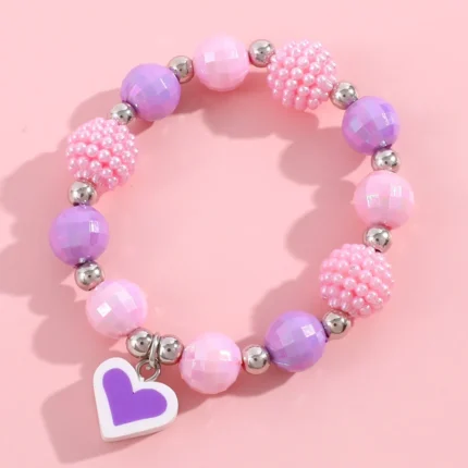 Makersland Cute Popcorn beads Bracelet Friendship Glass Bracelets For Girls Star Moon Cloud Flower Jewelry Accessories Wholesale - Image 27