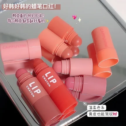 4pc/set Lipstick Korean Girl Group Mini Crayon Lipstick Long Lasting Matte Lip Makeup Tint Easy To Color Sexy Waterproof Lippie - Image 25