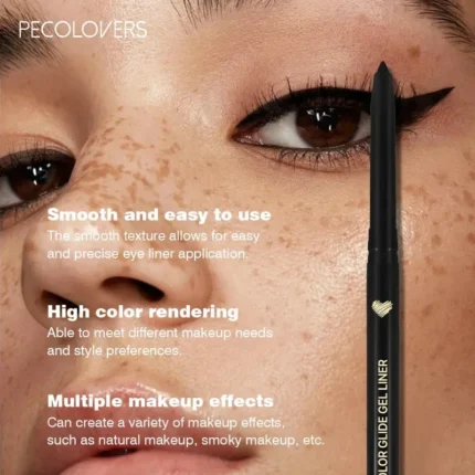 3PCS/SET Waterproof Silky Eyeliner Pen, Black, High Pigment, Anti-smudge, Matte, Create A Charming Smoky Eye Makeup - Image 5