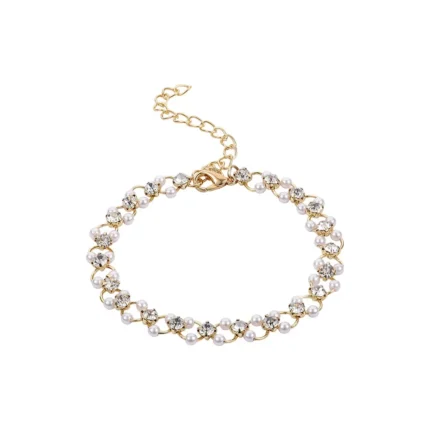 5Pcs Set Gold/Silver Color Fashion Charm Bracelet Women Retro Glossy Geometric Metal Twist Chain Bangles Bracelet Set Jewelry - Image 99