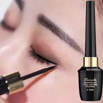 Eyeliner liquid waterproof sweat resistant Long-lasting hard-tipped gel eye ultra-fine black liquid eyeliner pen
