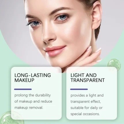 EELHOE Makeup Fixer Spray Waterproof Sweatproof Oil Control Matte Primer Non-sticky Hydrating Nicotinamide Setting Spray 100ml - Image 14
