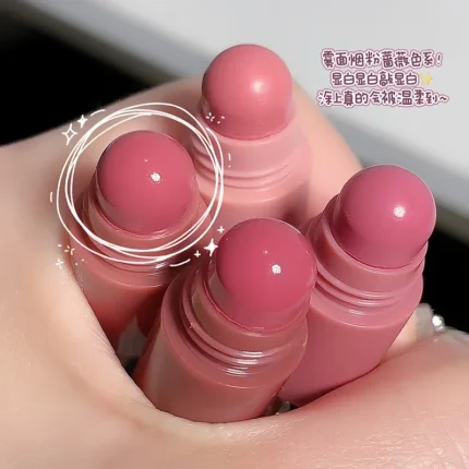 4pc/set Lipstick Korean Girl Group Mini Crayon Lipstick Long Lasting Matte Lip Makeup Tint Easy To Color Sexy Waterproof Lippie - Image 19
