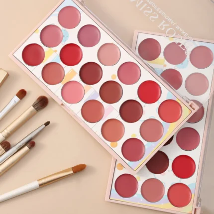 18 Colors Matte Lipstick Palette lip gloss Korean cosmetics lipsticks set makeup for women cheap make up Peel Off Lip Stain - Image 20