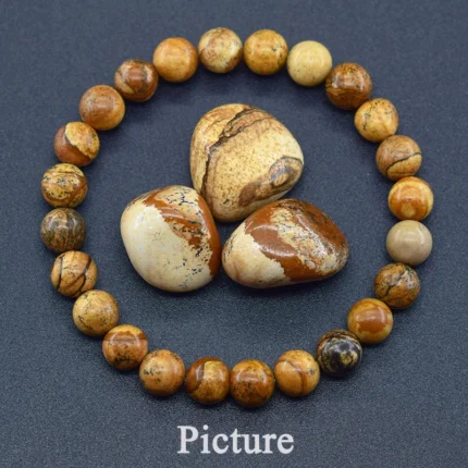 5A Natural Tiger Eye Bracelets Men Women Charm Natural Stone Jewelry Health Protection Soul Healing Couple Crystal Bead Bracelet - Image 20