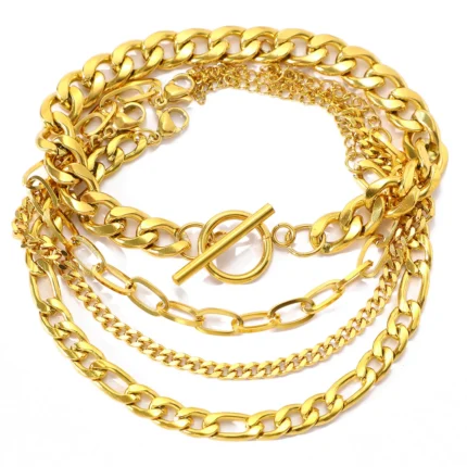 Stainless Steel Bracelet Set High-end Atmosphere Multi Bracelet Set Fashion Bracelet For Women Jewelry Gifts with a Difference - Image 13