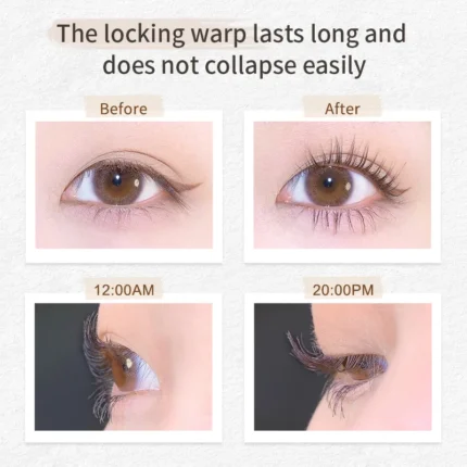 MACKANDY 3D Enhancing Lash & Mascara Primer Infused with Micro-fibers Boosts Mascara Volume, Length & Curl Long-Stay Zero Clumps - Image 5