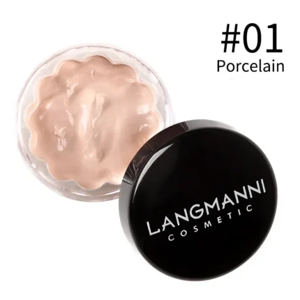 Long Lasting Full Cover Liquid Face Concealer Foundation Waterproof Makeup Base for Dark Circles & Acne Contour Cream Concealer - Image 13