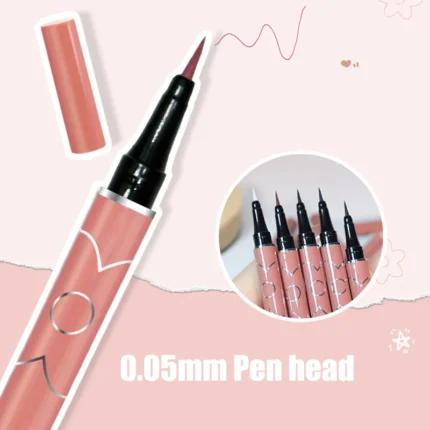 4 Colors Black Matte Liquid Eyeliner Waterproof Lasting Colorful Red Brown Quickily Drying Eyeliner Pencil Eyes Makeup Cosmetics - Image 11