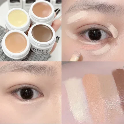 Matte Concealer Palette Cream Texture Covers Acne Marks Dark Circles Multifunction Face Makeup Lasting Brighten Face Cosmetics - Image 13
