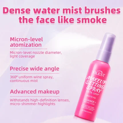 Matte Waterproof Setting Spray Glossy Matte Base Makeup Control Oil Non-Sticky Waterproof Long Lasting Make-up Fixer Spray - Image 5