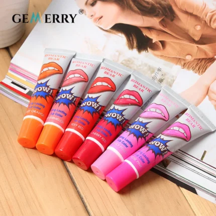 Peel Lip Gloss Waterproof Long Lasting No Fading 6 Colors/set Tearing Lipstick Women Sexy Makeup Tear Pull Lips Glaze Cosmetic - Image 6