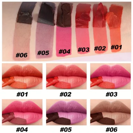 Red Peel-off Lip Gloss Natural Lip Dye Tattoo Tinted Lipstick Non-stick Cup Waterproof Matte Liquid Lipstick Makeup Cosmetics - Image 16