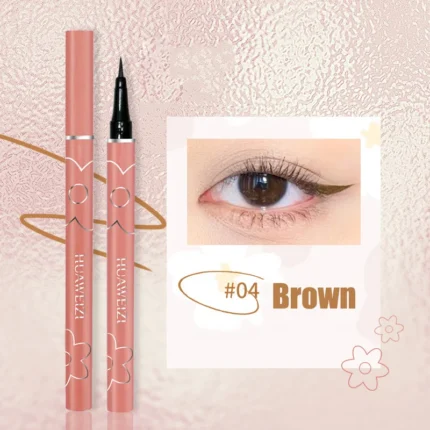 4 Colors Black Matte Liquid Eyeliner Waterproof Lasting Colorful Red Brown Quickily Drying Eyeliner Pencil Eyes Makeup Cosmetics - Image 9