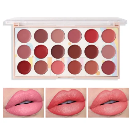 18 Colors Matte Lipstick Palette lip gloss Korean cosmetics lipsticks set makeup for women cheap make up Peel Off Lip Stain - Image 4