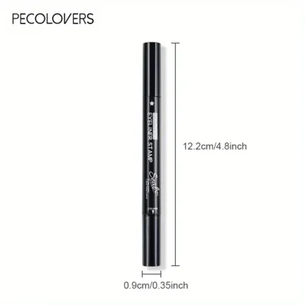 Double Head 2 in1 Liquid Eyeliner Moon Star Heart Butterfly Shapes Tattoo Stamp Quick To Dry Eye Liner Pencil Makeup Tool - Image 6